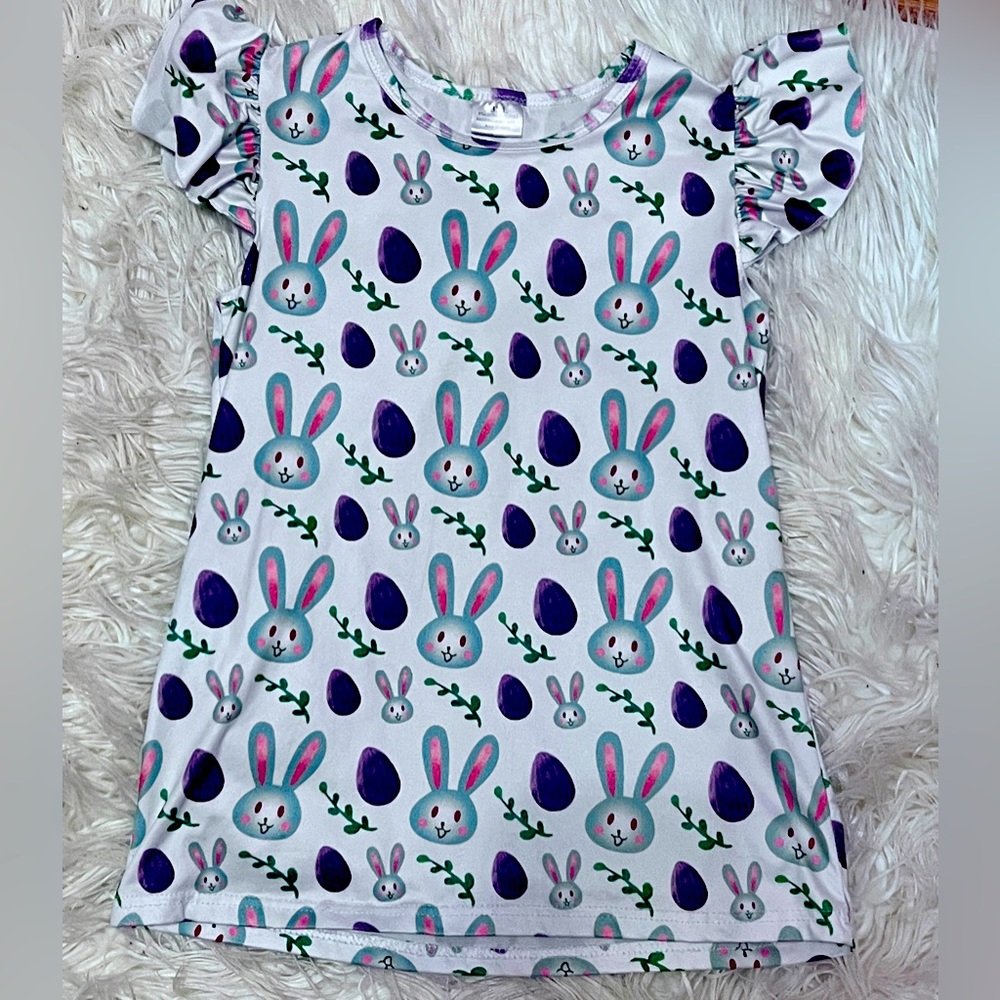 Girls boutique Easter top. Size 6